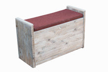 Load image into Gallery viewer, Hallway Storage Bench with Shoe Rack - Rustic

